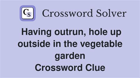 garden just outside house crossword clue|Garden Just Outside Entrance Crossword Clue and Solver.